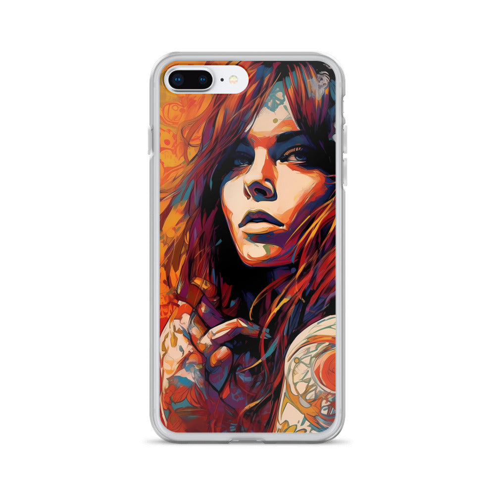 iPhone Case - Flowerpunk Girl