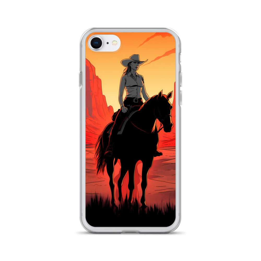 iPhone Case - She's a Desert Rider