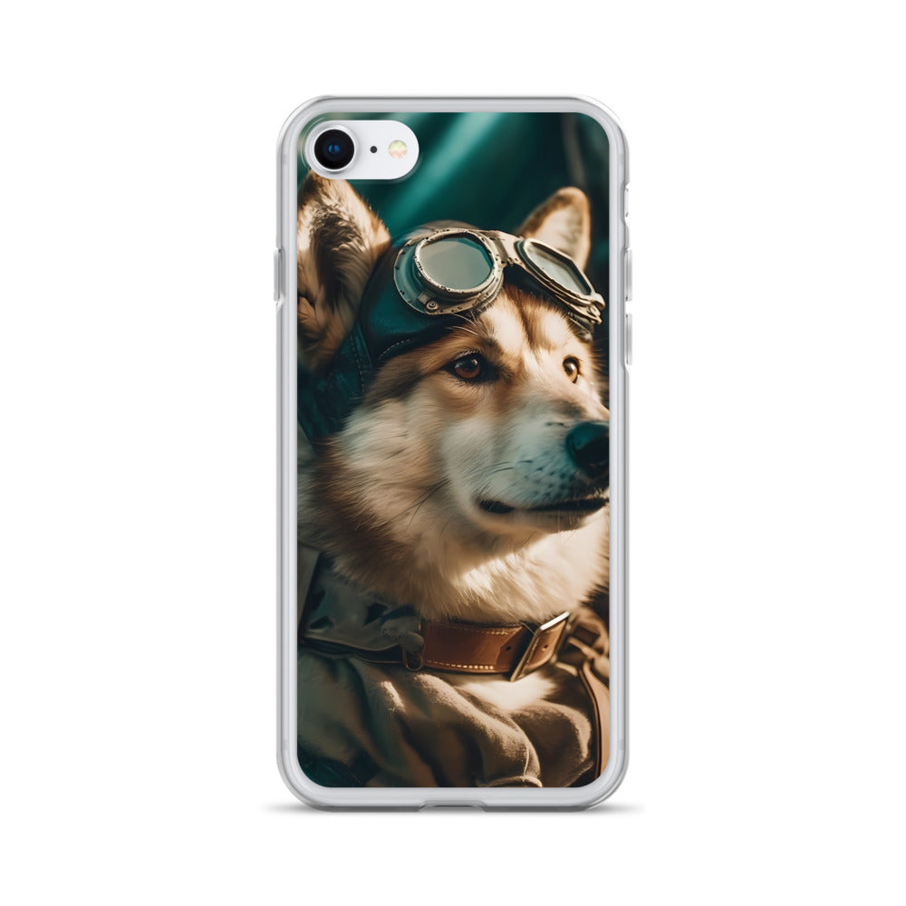iPhone Case - Shiba Inu Pilot