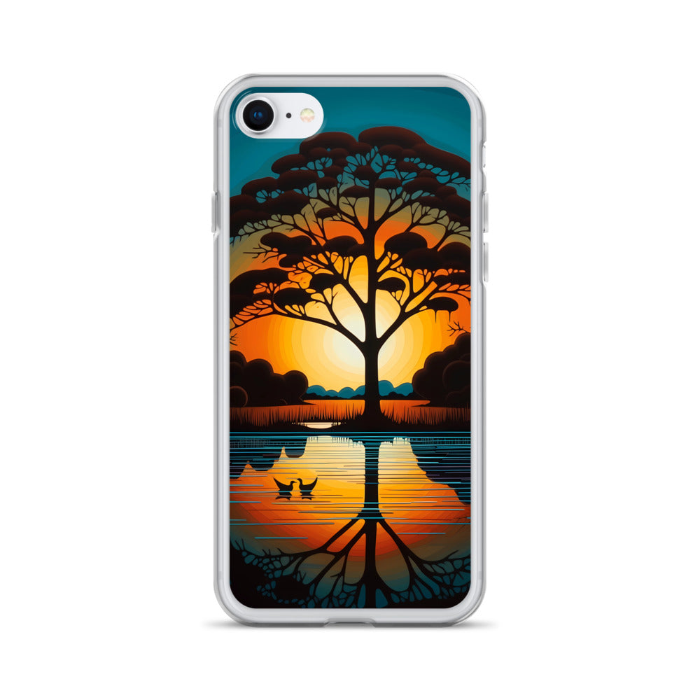 iPhone Case - Sunset Tree