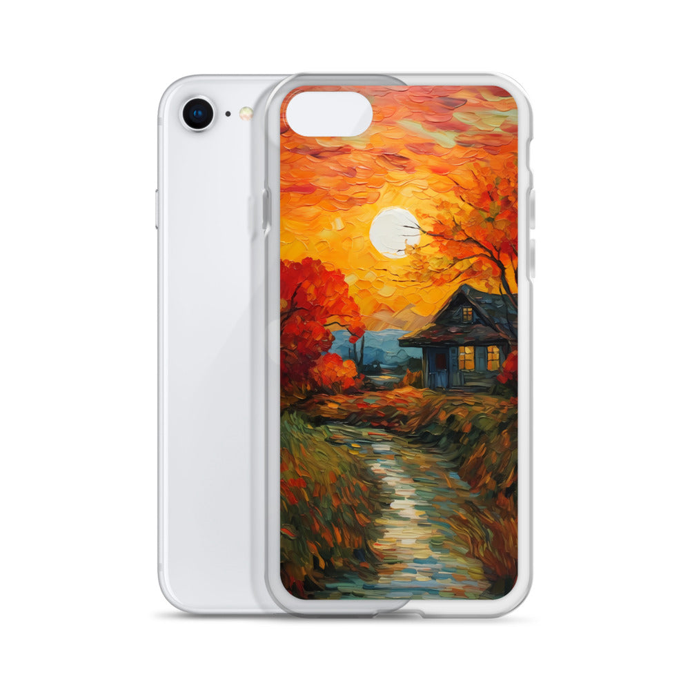 iPhone Case - Rustic Sunset Home