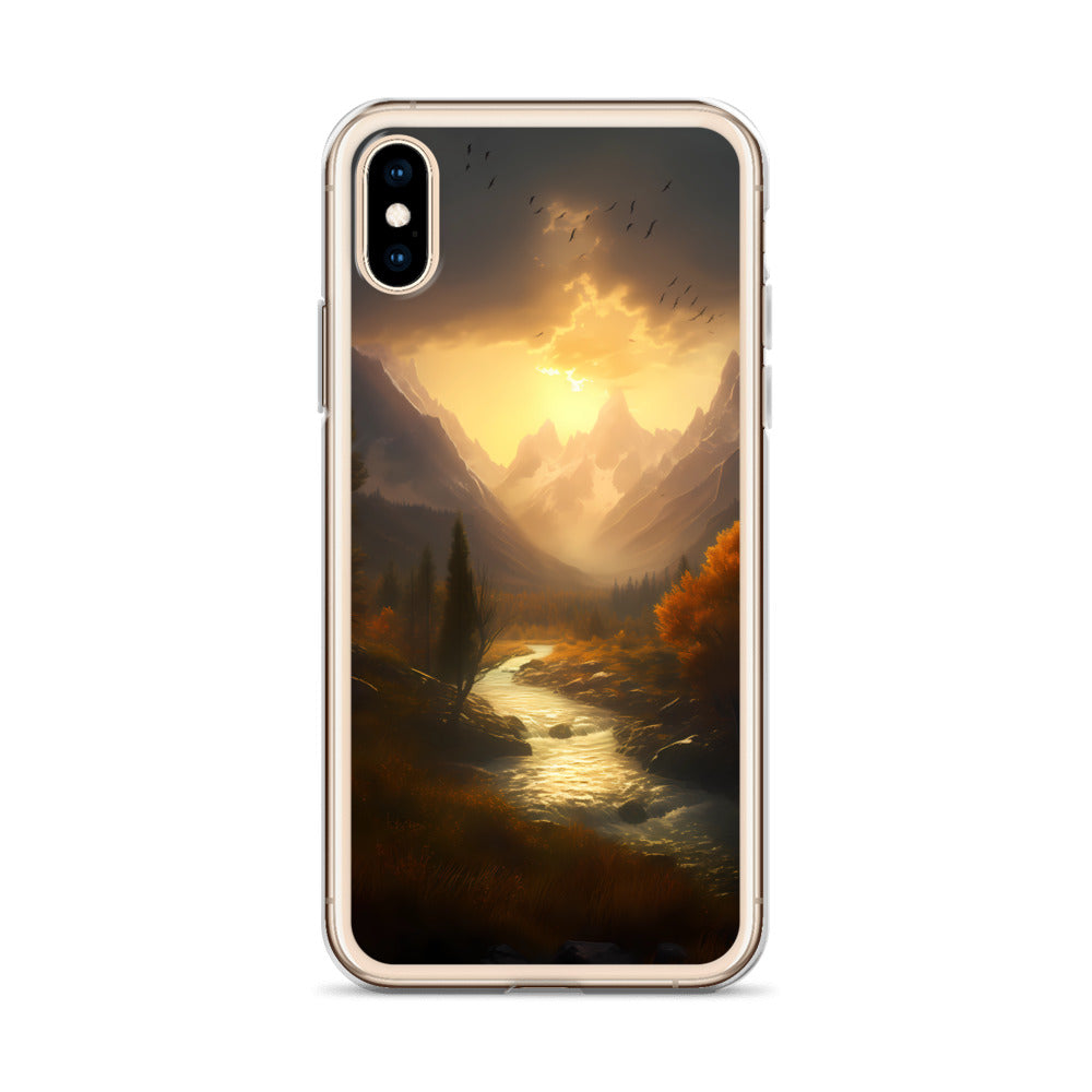 iPhone Case - Mystic Mountain Sunset