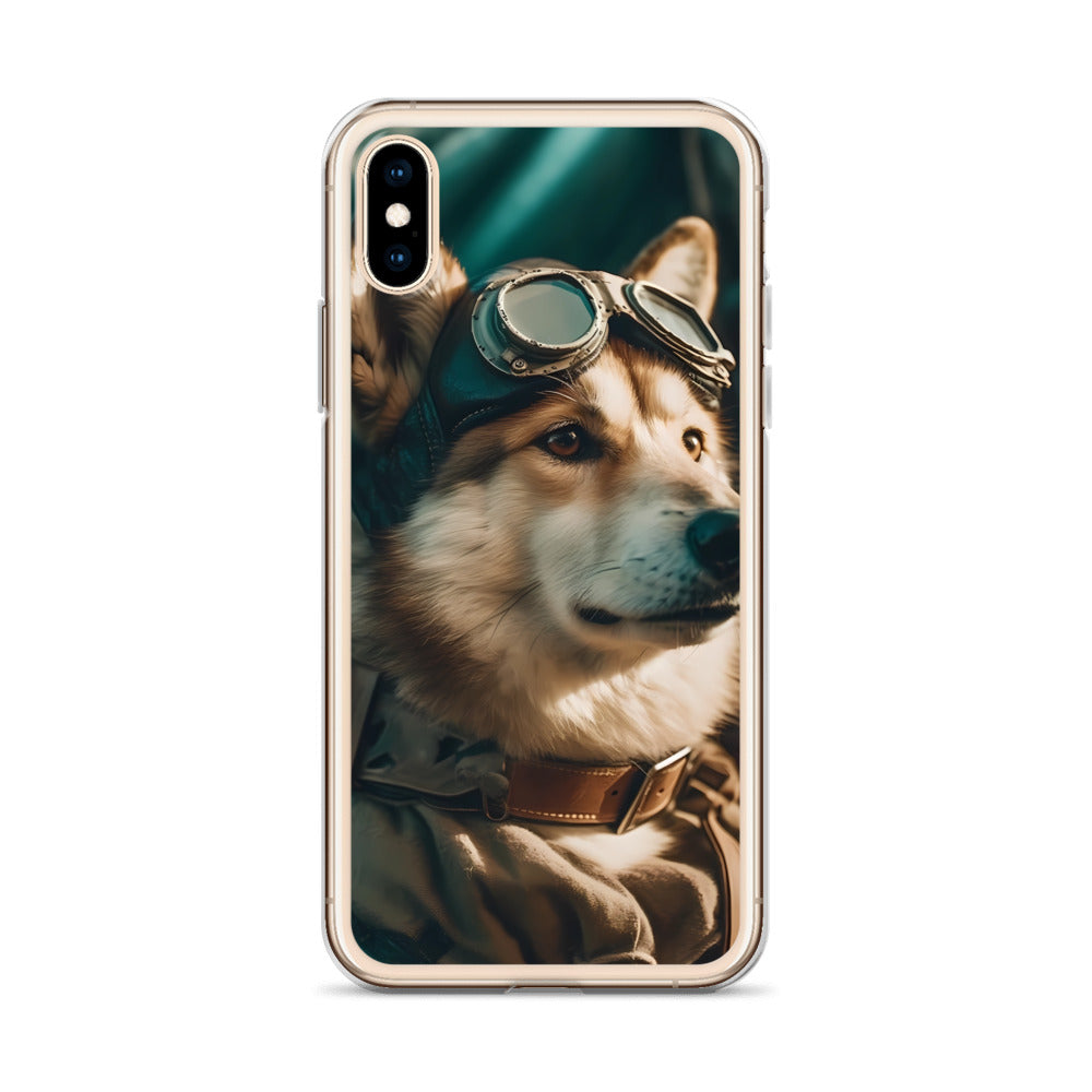 iPhone Case - Shiba Inu Pilot