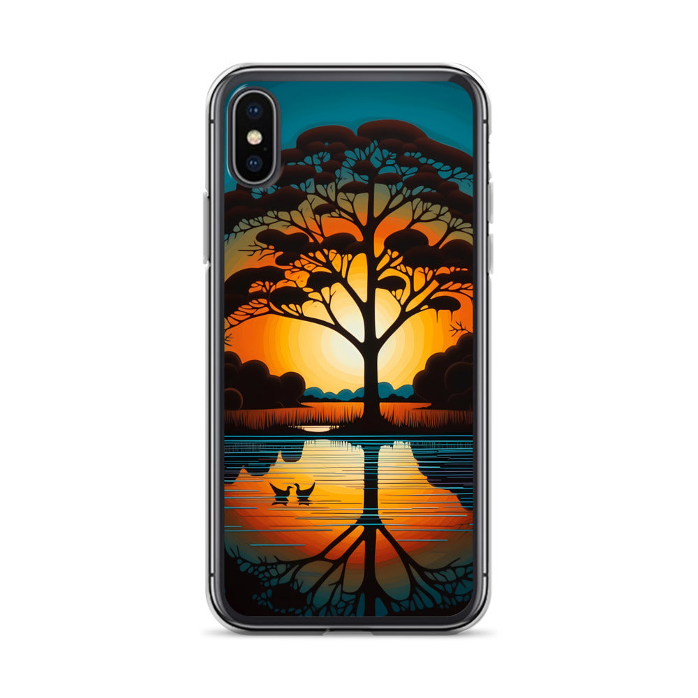 iPhone Case - Sunset Tree