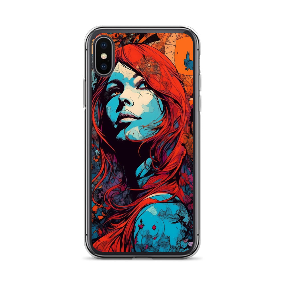 iPhone Case - Red Haired Psychedelic