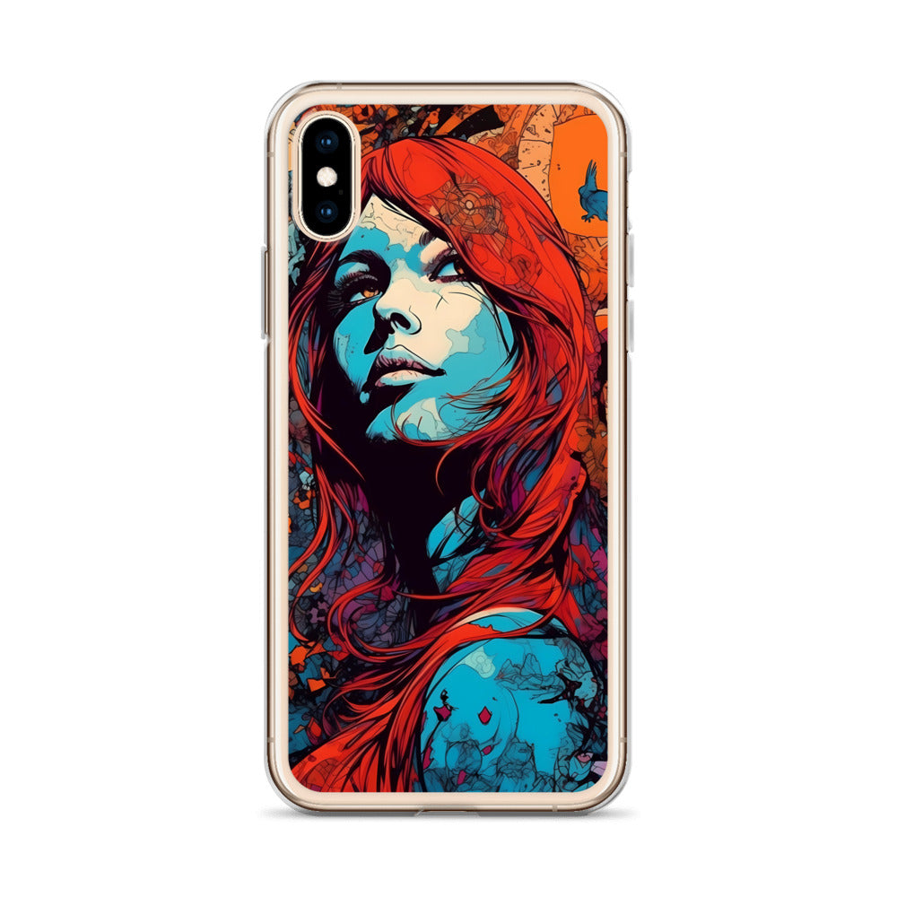 iPhone Case - Red Haired Psychedelic