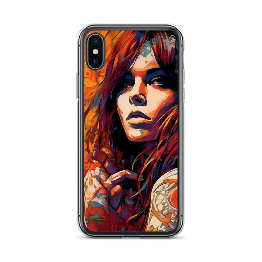 iPhone Case - Flowerpunk Girl