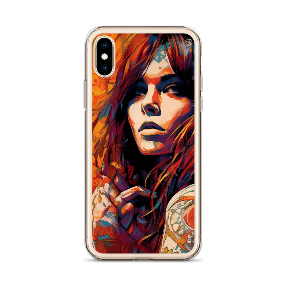 iPhone Case - Flowerpunk Girl