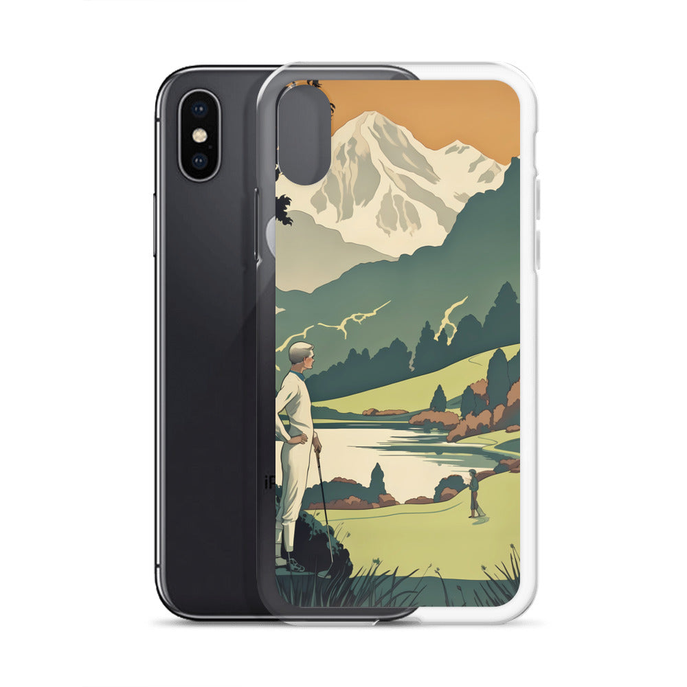 iPhone Case - Vintage Adverts - Mountain Golf