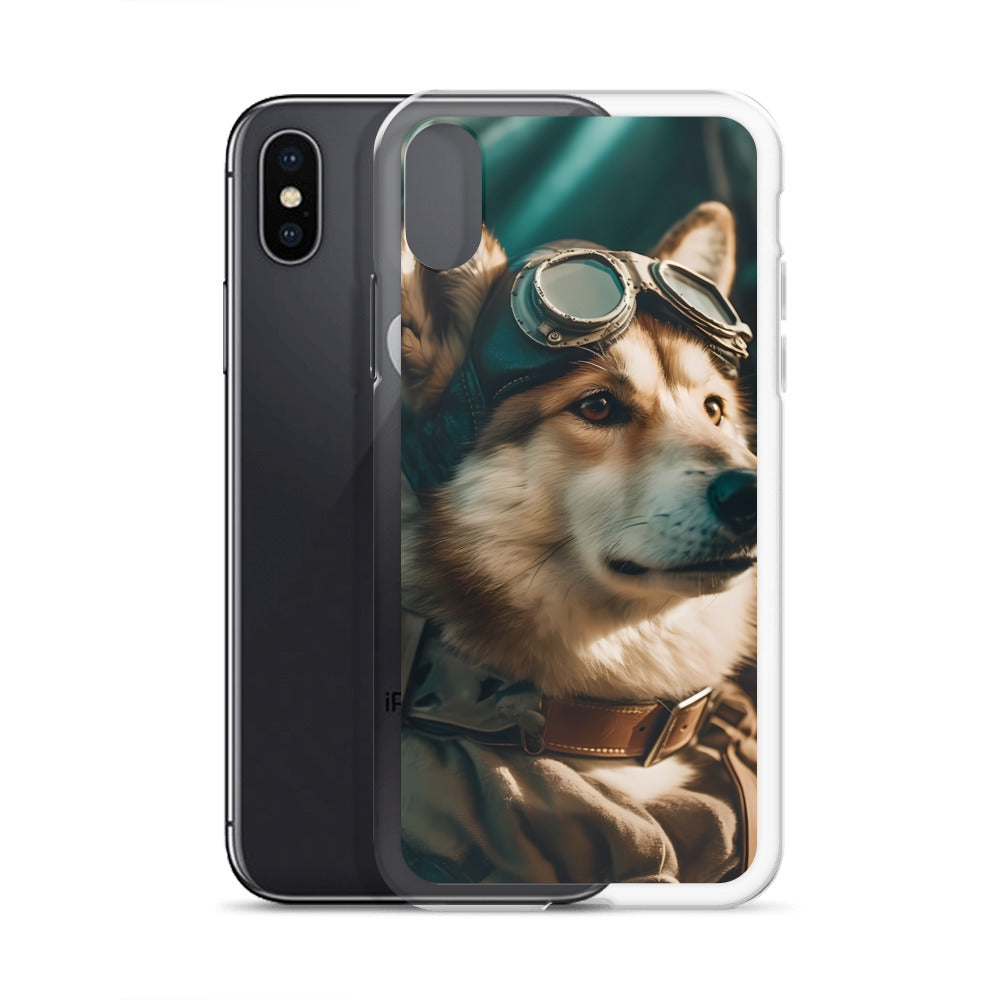 iPhone Case - Shiba Inu Pilot