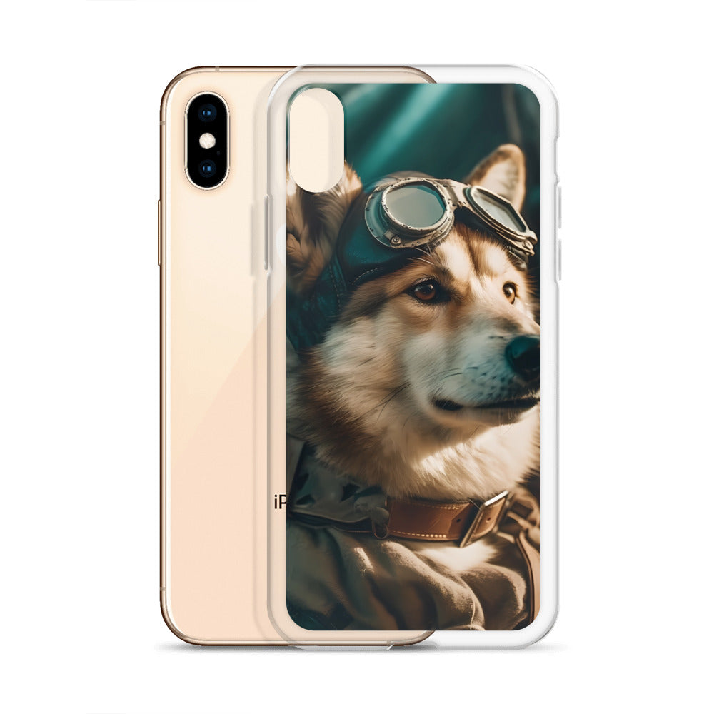iPhone Case - Shiba Inu Pilot