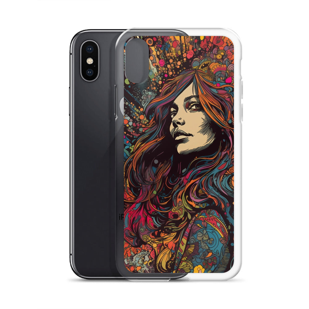 iPhone Case - Psychedelic Flora