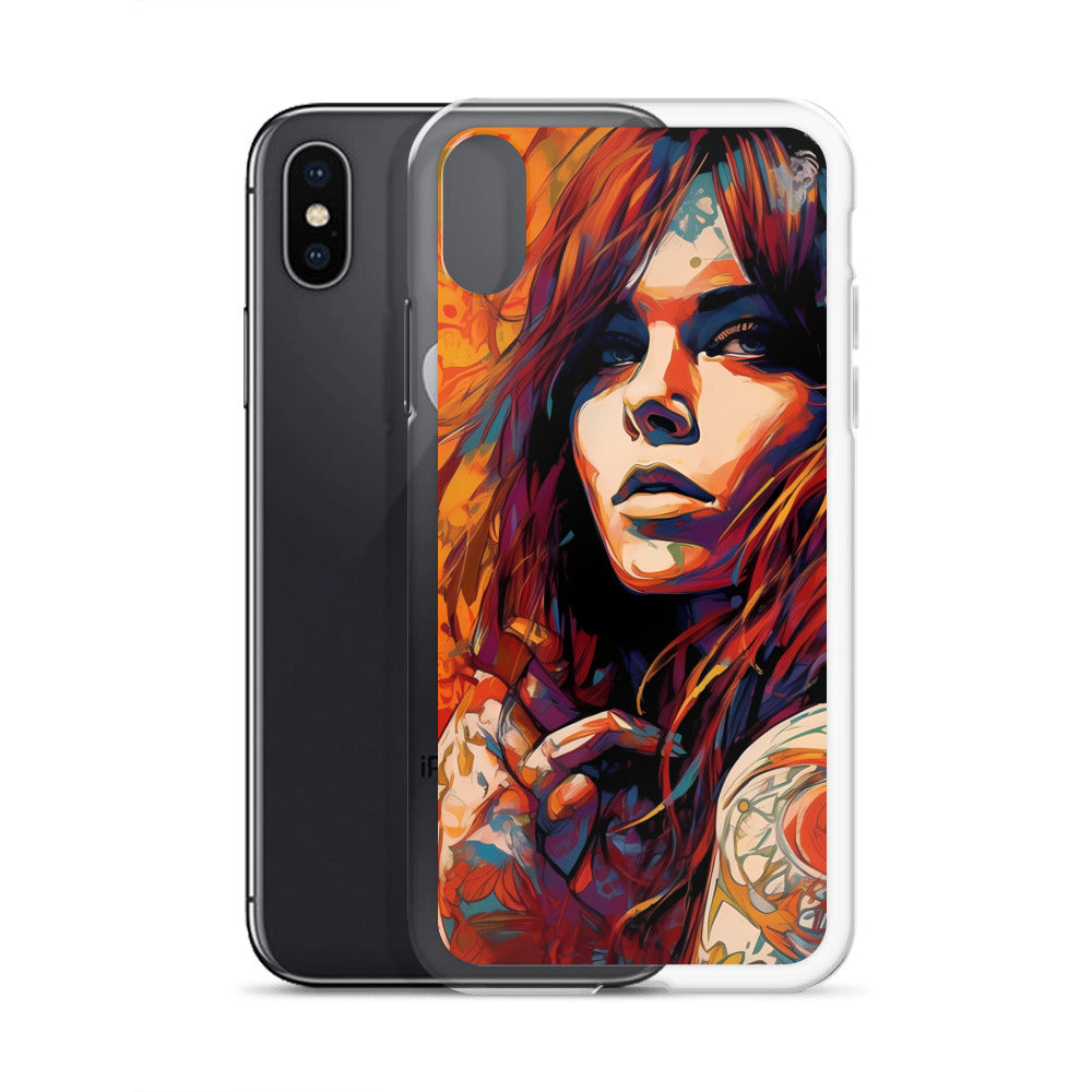 iPhone Case - Flowerpunk Girl