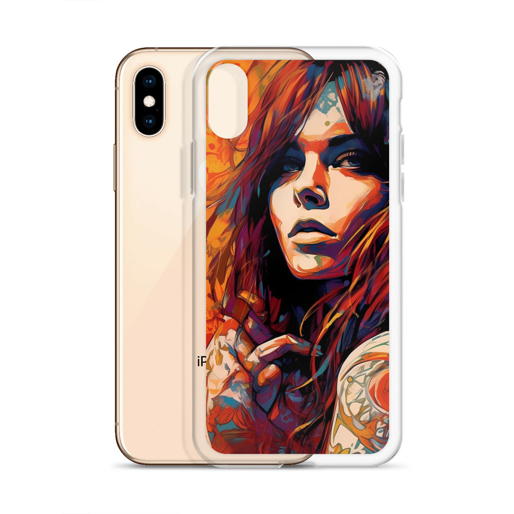 iPhone Case - Flowerpunk Girl