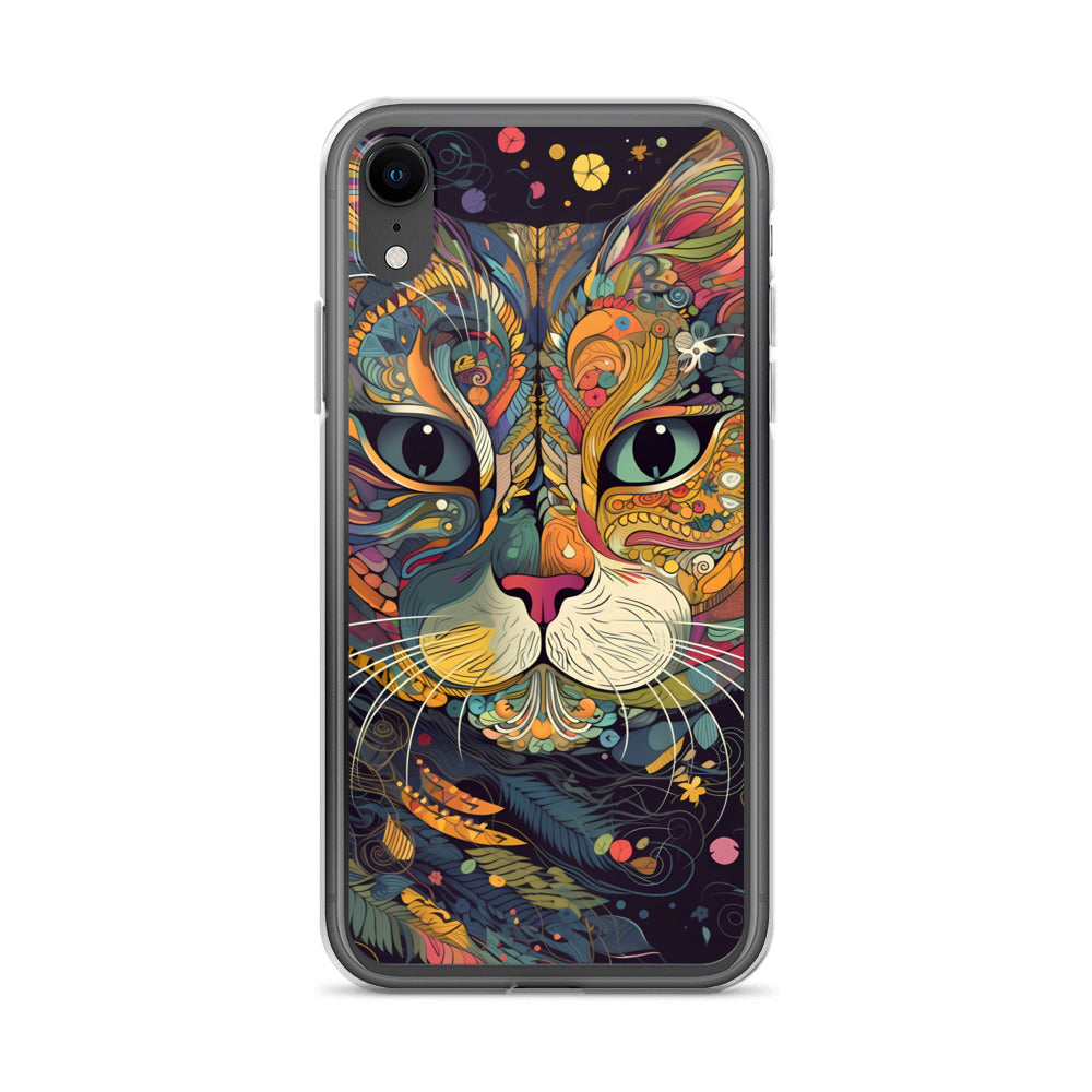 iPhone Case - Cosmic Floral Cat