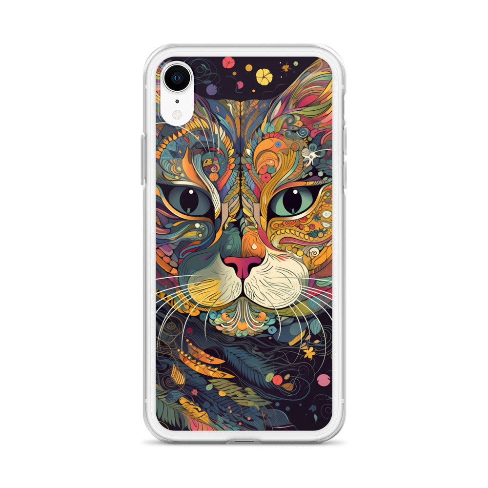 iPhone Case - Cosmic Floral Cat