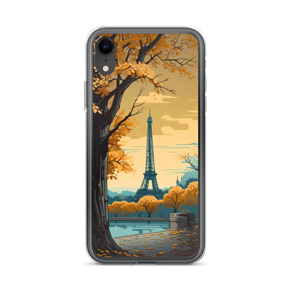 iPhone Case - Golden Eiffel Tower
