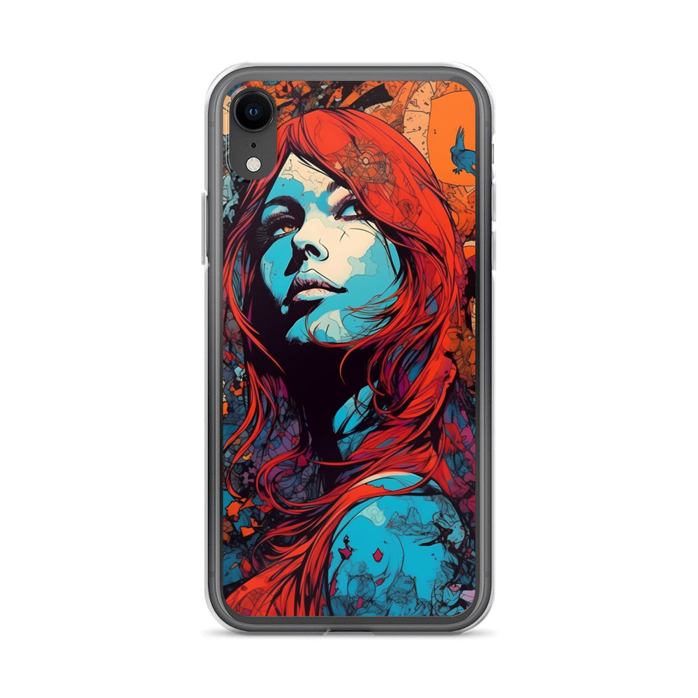 iPhone Case - Red Haired Psychedelic