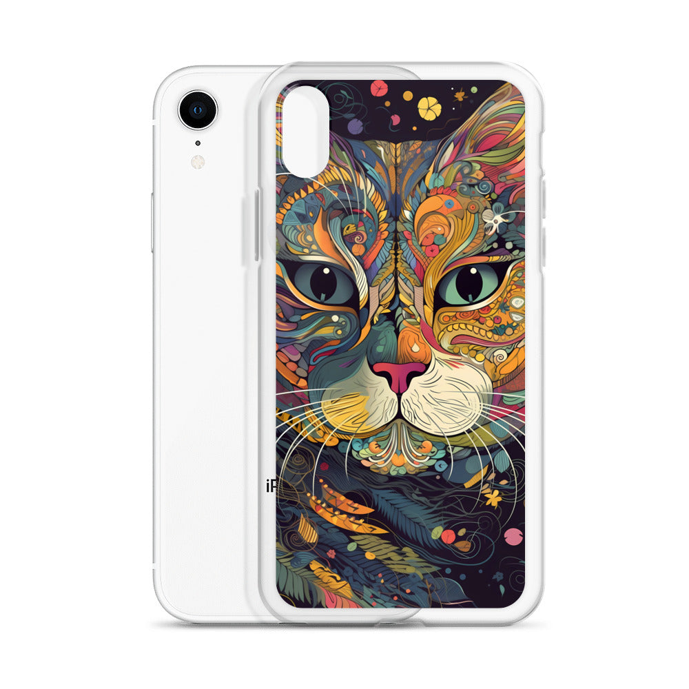 iPhone Case - Cosmic Floral Cat