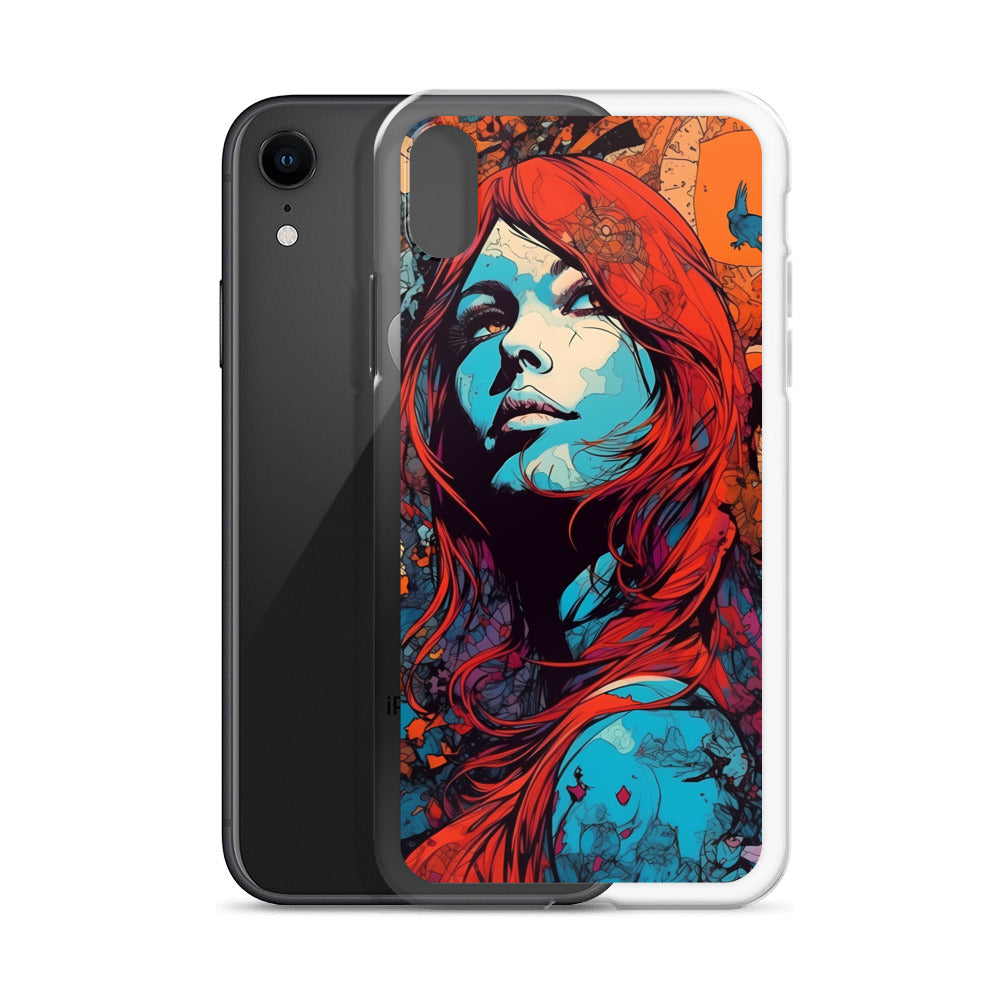 iPhone Case - Red Haired Psychedelic