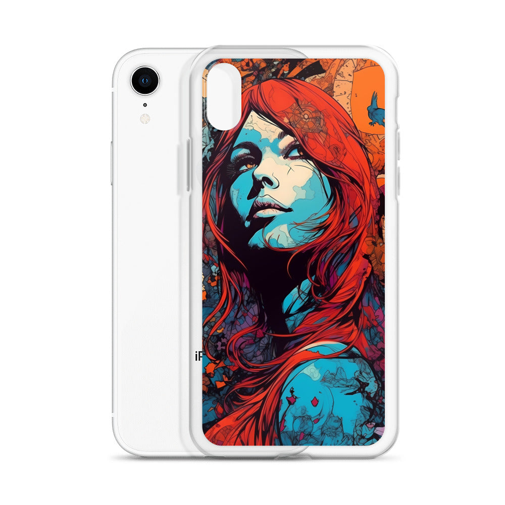 iPhone Case - Red Haired Psychedelic