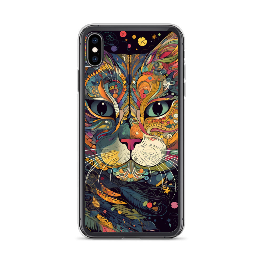 iPhone Case - Cosmic Floral Cat