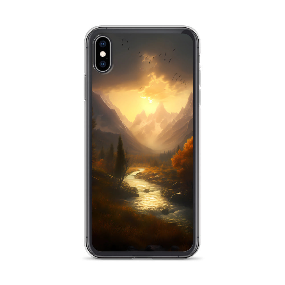 iPhone Case - Mystic Mountain Sunset