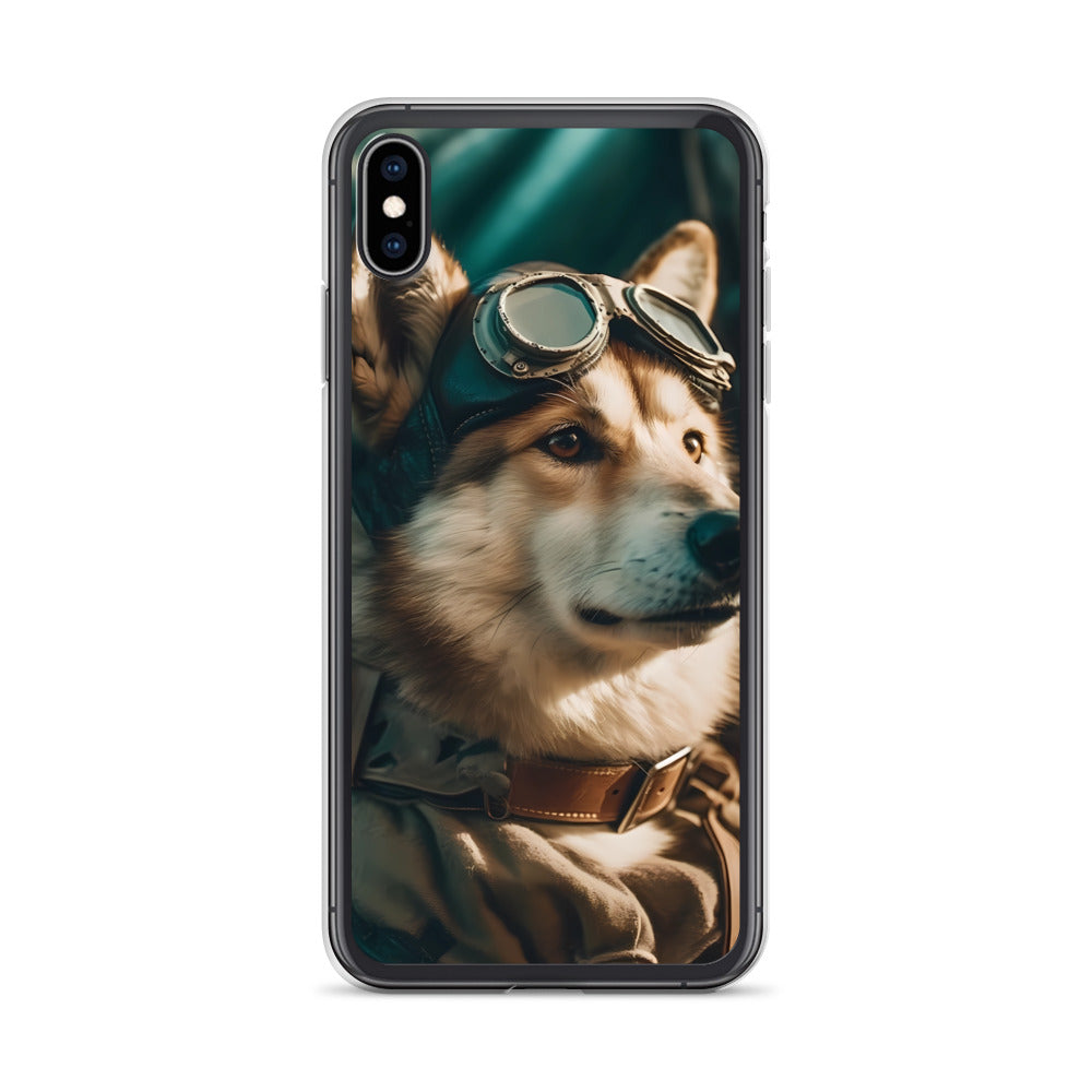 iPhone Case - Shiba Inu Pilot
