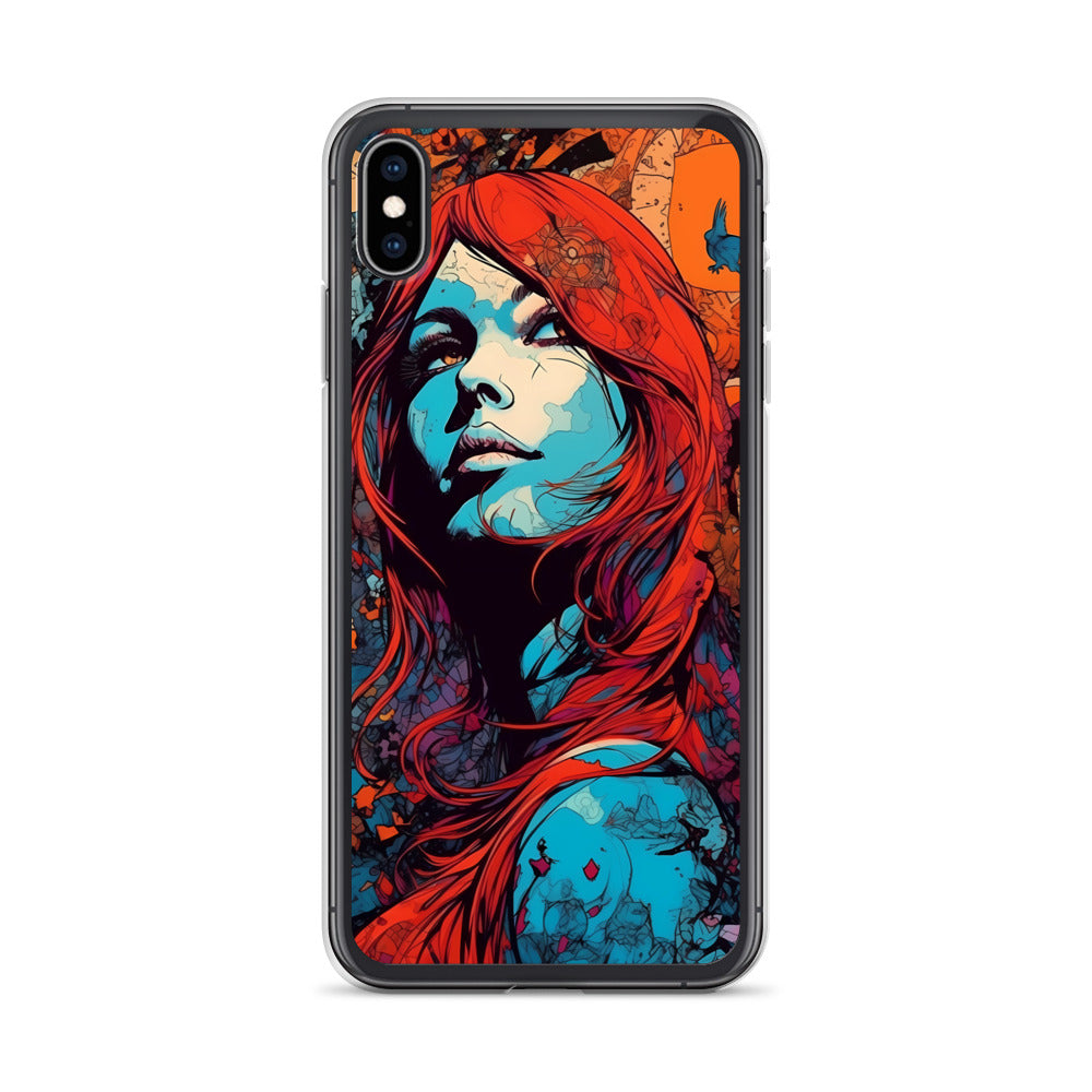 iPhone Case - Red Haired Psychedelic