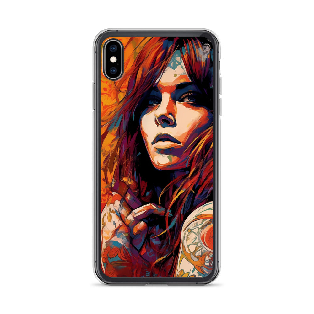 iPhone Case - Flowerpunk Girl