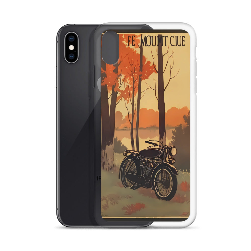 iPhone Case - Vintage Adverts - Countryside Motorcycle