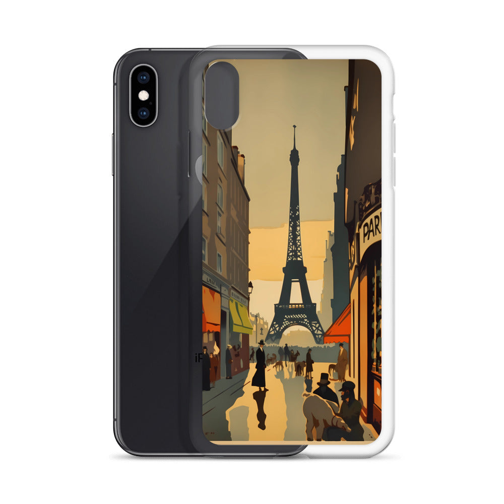 iPhone Case - Vintage Adverts - Parisian Street