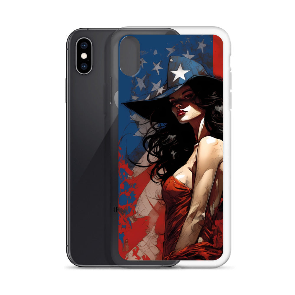 iPhone Case - American Woman