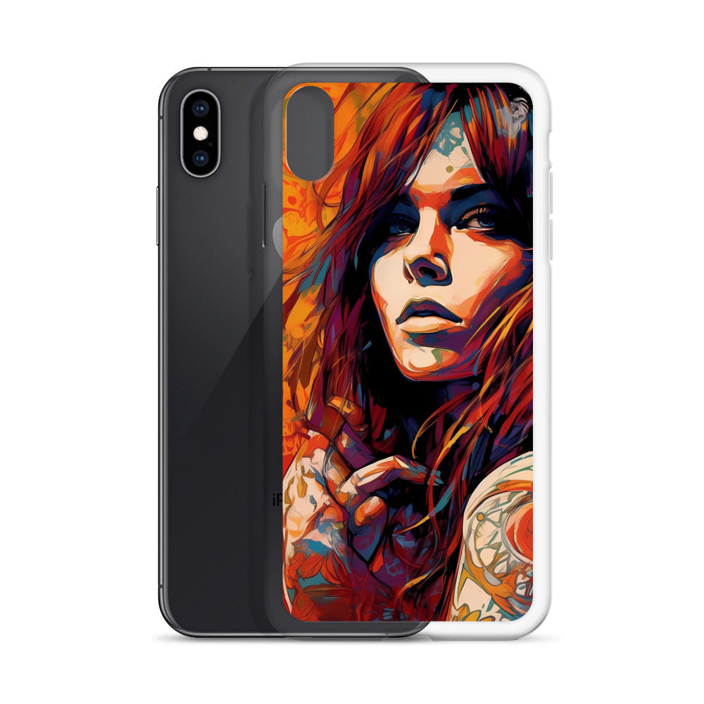 iPhone Case - Flowerpunk Girl