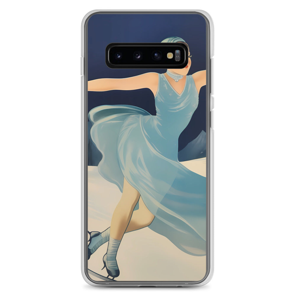 Samsung Case - Vintage Adverts - Ice Skater