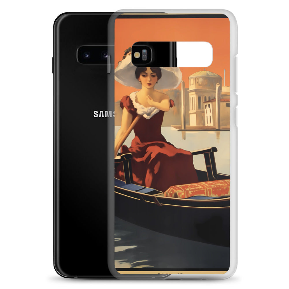 Samsung Case - Vintage Adverts - Venice Gondola