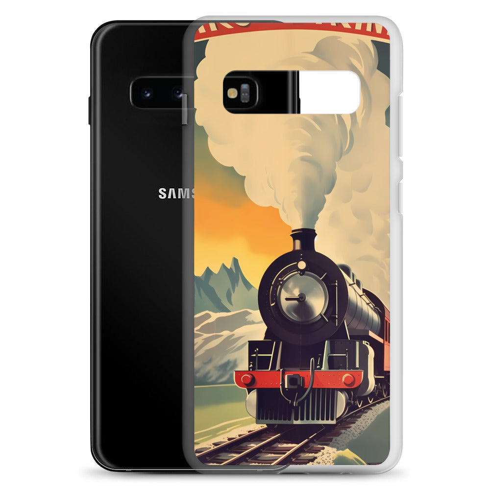 Samsung Case - Vintage Adverts - Train