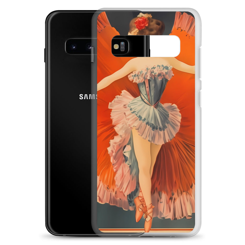 Samsung Case - Vintage Adverts - Ballet Dancer