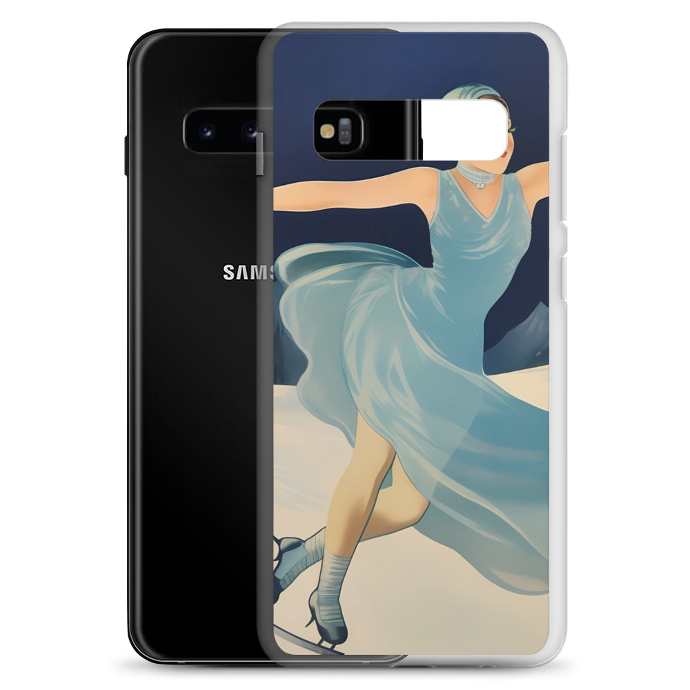 Samsung Case - Vintage Adverts - Ice Skater