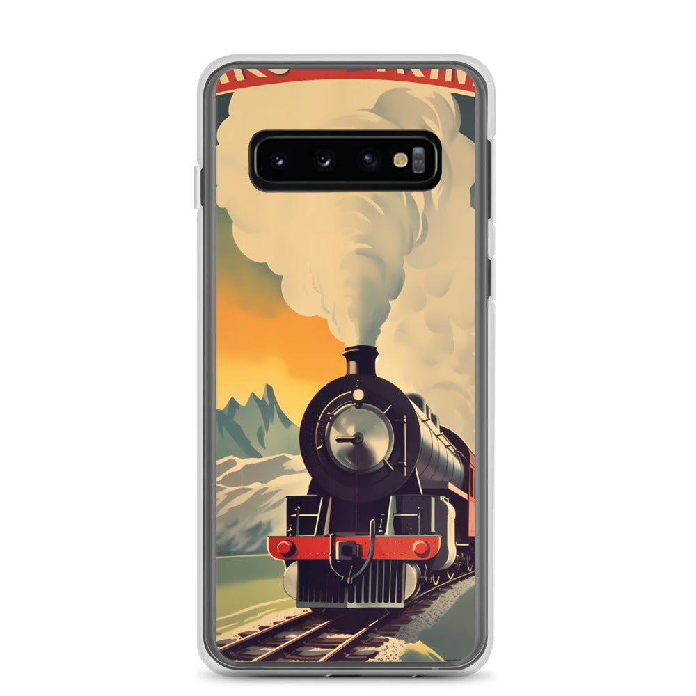 Samsung Case - Vintage Adverts - Train