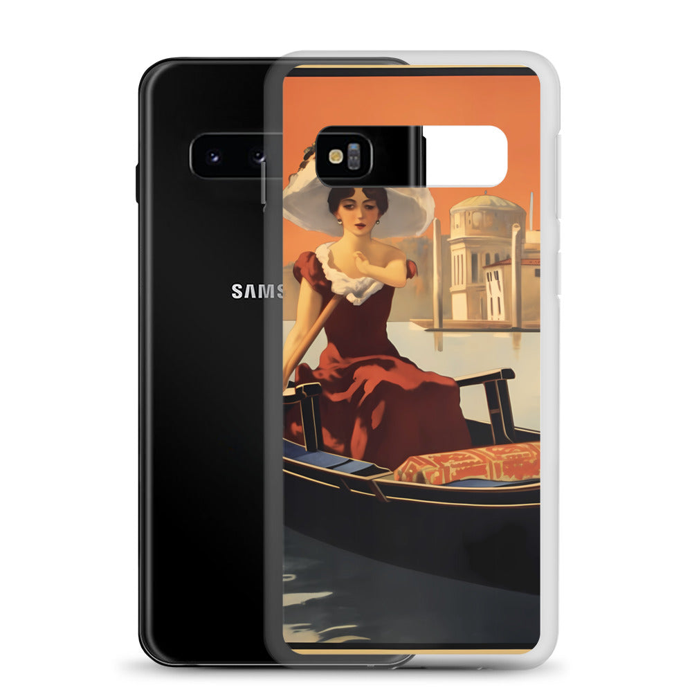 Samsung Case - Vintage Adverts - Venice Gondola