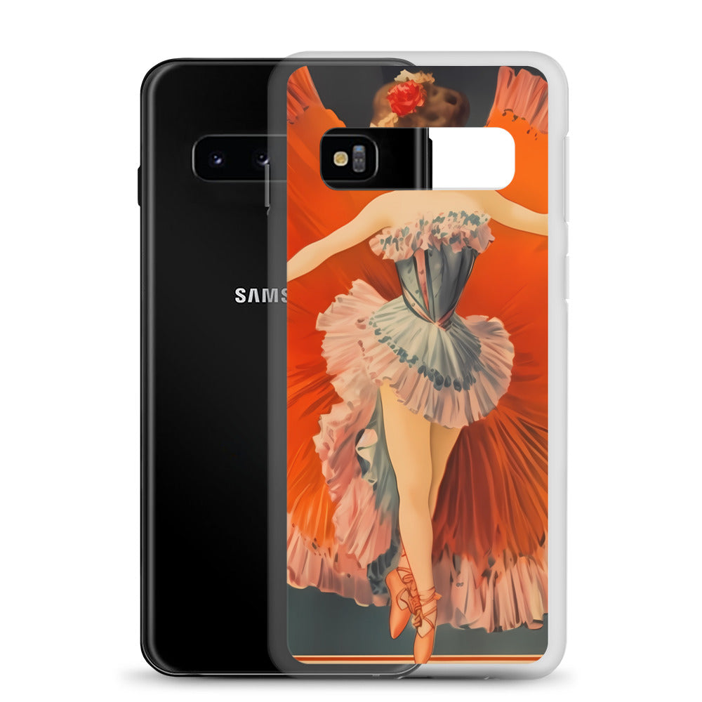 Samsung Case - Vintage Adverts - Ballet Dancer