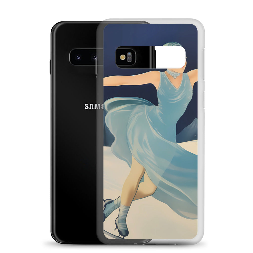 Samsung Case - Vintage Adverts - Ice Skater