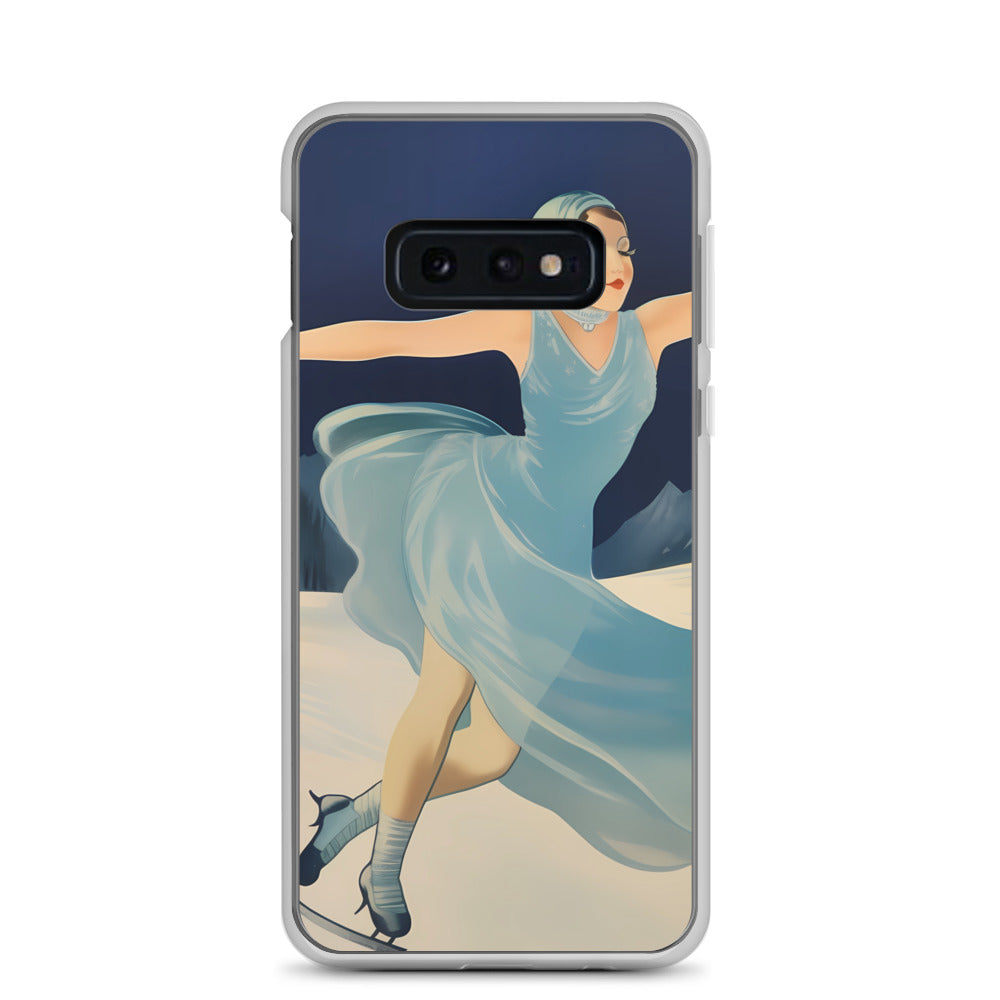Samsung Case - Vintage Adverts - Ice Skater