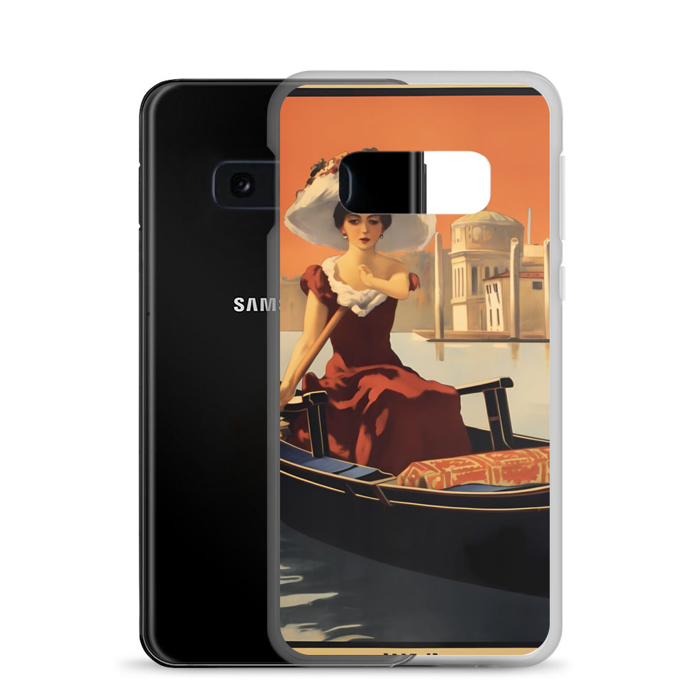 Samsung Case - Vintage Adverts - Venice Gondola