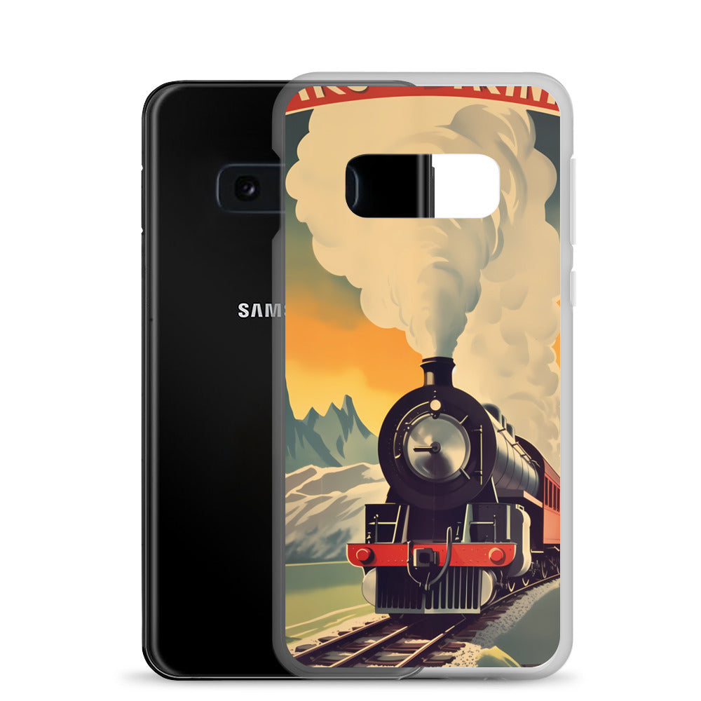 Samsung Case - Vintage Adverts - Train