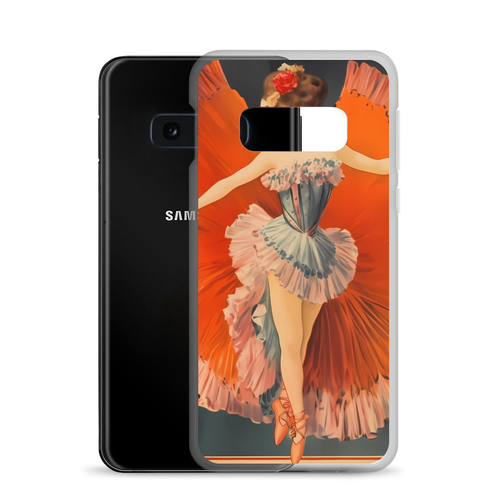 Samsung Case - Vintage Adverts - Ballet Dancer