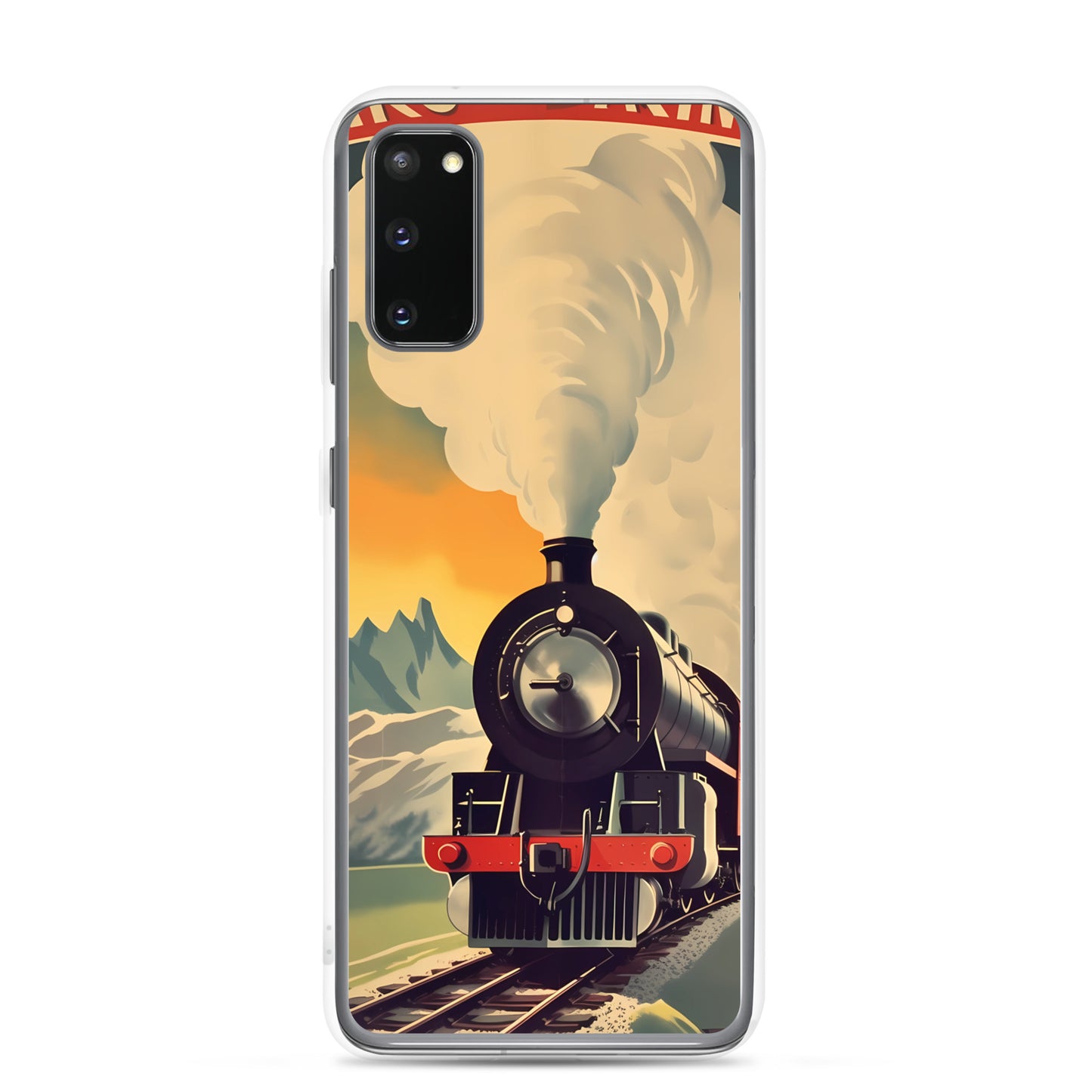 Samsung Case - Vintage Adverts - Train