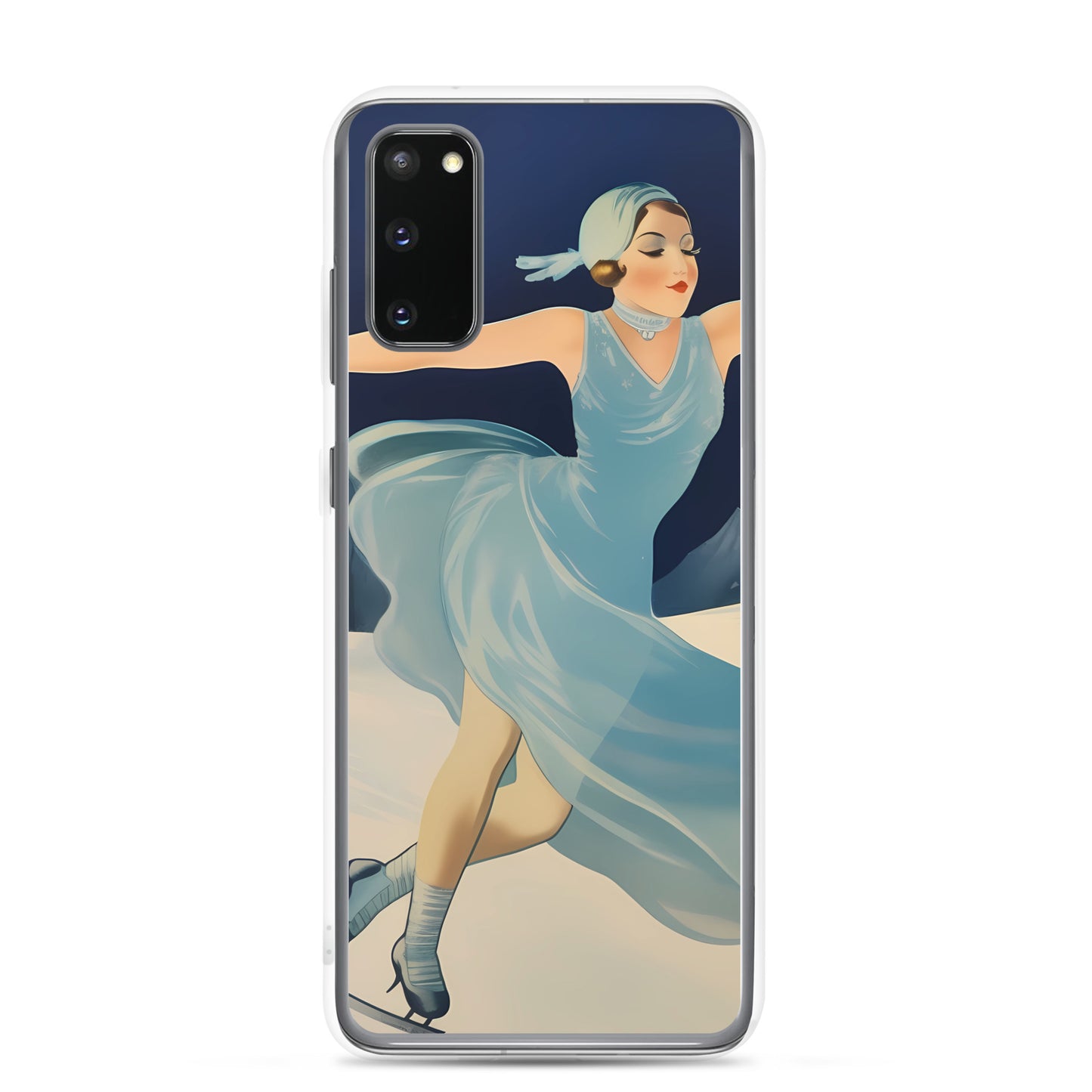 Samsung Case - Vintage Adverts - Ice Skater