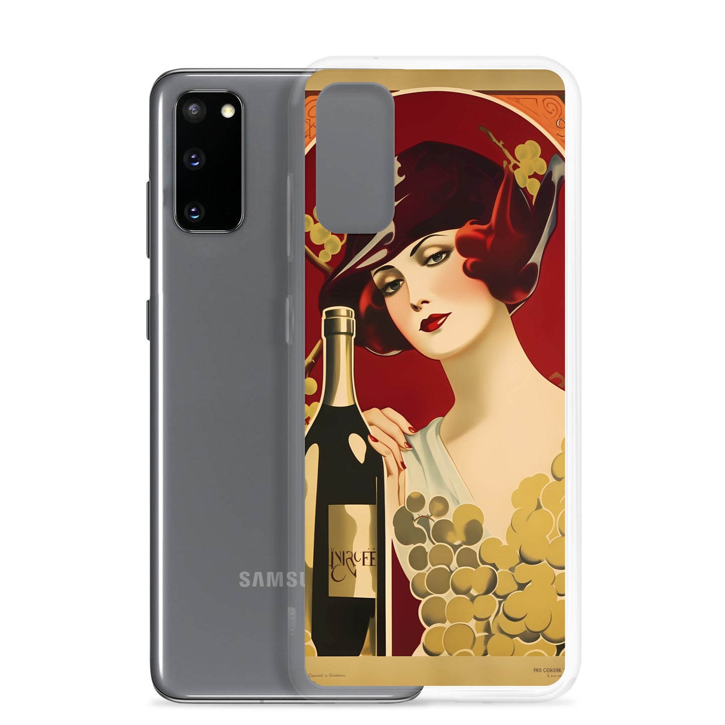 Samsung Case - Vintage Adverts - Wine